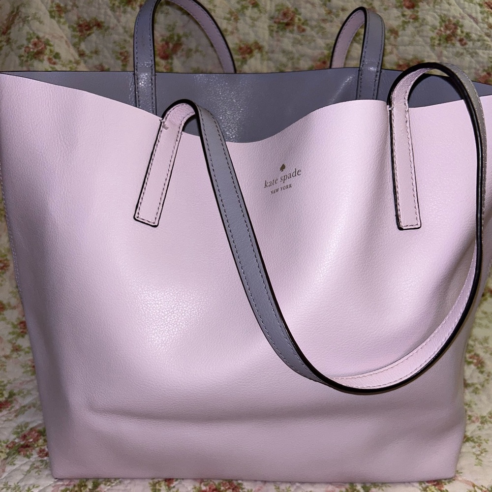 Barely worn purple Kate Spade tote